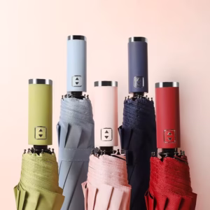 Parapluie pliable avec lampe led