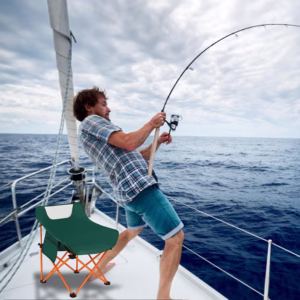 Chaise De Camping Pliable Portable Surdimensionnée