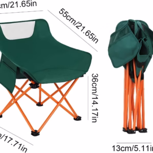 Chaise De Camping Pliable Portable Surdimensionnée
