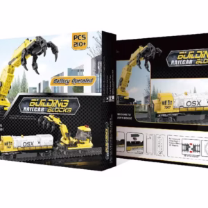 Ensemble de train de 210 pièces