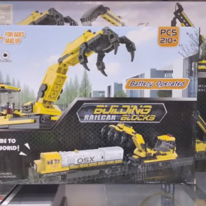 Ensemble de train de 210 pièces