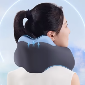 Oreiller cervical ergonomique en mousse à mémoire pour les voyages