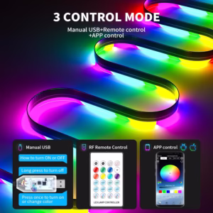 Éclairage LED Voiture Intérieur 5m