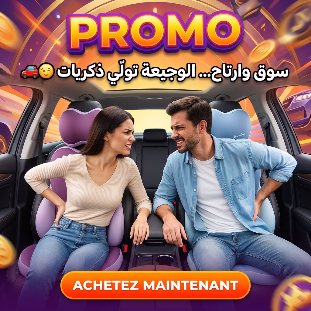 Coussin Ergonomique de Siège Auto 3-en-1