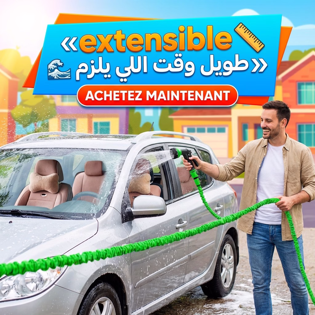 Tuyau D&rsquo;Arrosage Extensible Rétractable 30Mètres