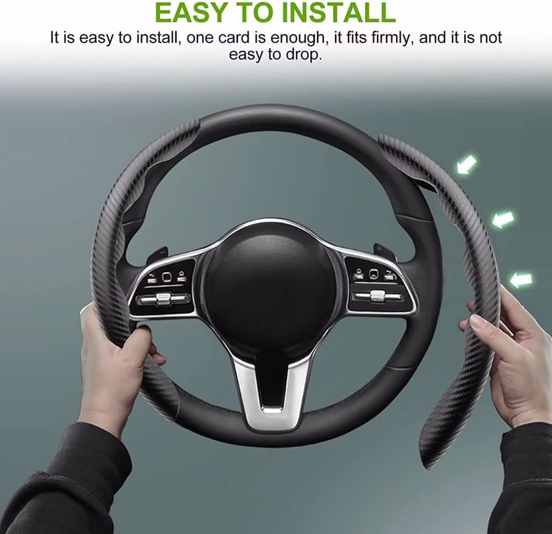 2 Pièces Couvre Volant Voiture