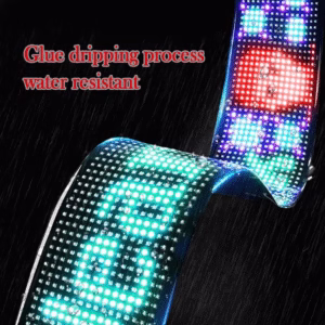 Panneau d’affichage LED Flexible 12 x 60 cm