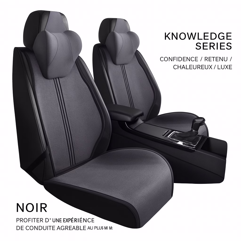 housses de siège premium de la série KNOWLEDGE