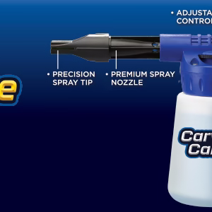 Pistolet pot de mousse basse pression lavage