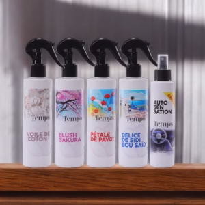 Parfums d&rsquo;ambiance & de linge Pack 5 Senteurs en Promo