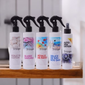 Parfums d&rsquo;ambiance & de linge Pack 5 Senteurs en Promo