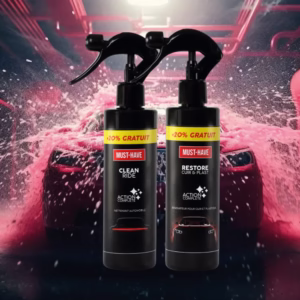 PACK Nettoyage & Rénovation Intérieur Voiture