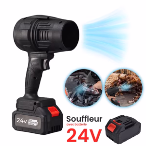 Souffleur à Jet Turbo Portable avec Batterie Lithium 24V