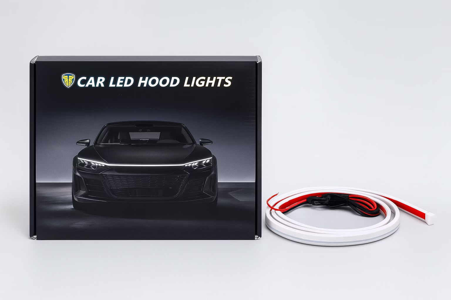 GlowLine™ – Bande LED Avant pour Capot de Voiture