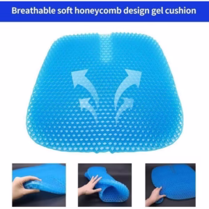 Coussin d&rsquo;Assise en Silicone Confortable Flexible, Coussin de Siège Orthopédique