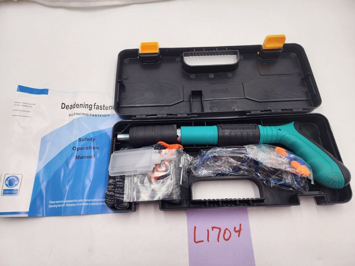 Pistolet à clous manuel à 3 vitesses en acier