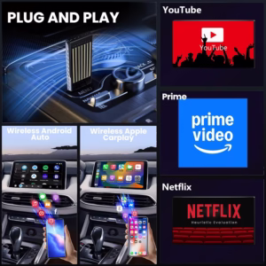 Récepteur Multimédia Automobile Android USB  4 Go/64 Go