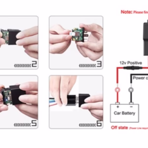 Relais GPS pour voiture localisateur à distance avec option couper et reprendre l’huile à distance