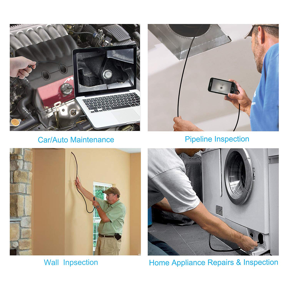 Caméra Endoscopique Android 3 en 1 pour Inspection